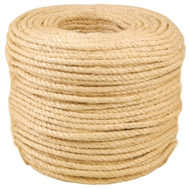 CORDA SISAL TORCIDA 12MM  