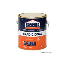 CASCOLA ALBA TRADICIONAL SEM TOLUOL 2,8KG