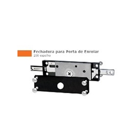 FECHADURA STAM PORTA ENROLAR AÇO 200 GRAFITE - KIT 3PCS 