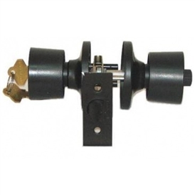 FECHADURA TUBULAR LOCKWELL PRETA