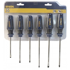 JOGO CHAVE FENDA/PHILIPS IRWIN - 6PCS