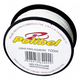 LINHA PEDREIRO POLIBEL 1 FIO C/ 100M