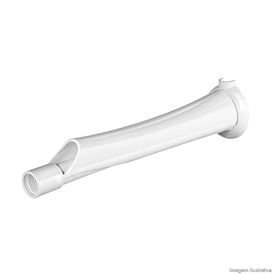 BRAÇO P/CHUVEIRO LORENZETTI PVC BRANCO 30CM