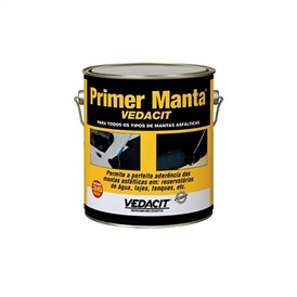 PRIMER VEDACIT P/MANTA ASFÁLTICA 3,6L