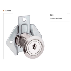 FECHADURA STAM 302 GAVETA LONGA