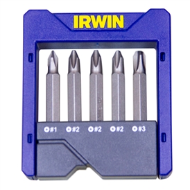 BITS IRWIN 1865324 PHILIPS C/5PCS