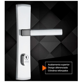 FECHADURA STAM 3400 CLASSIC VEGA ESPELHO CROMADO EXTERNO