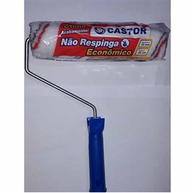 ROLO 334 LA NÃO RESPINGA CASTOR 23CM C/CABO