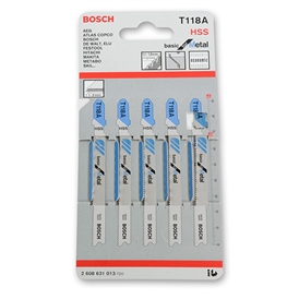 SERRA TICO-TICO BOSCH T118A HSS C/5 PCS