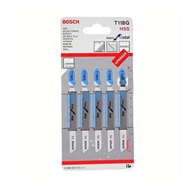 SERRA TICO-TICO BOSCH T118G HSS C/5 PCS