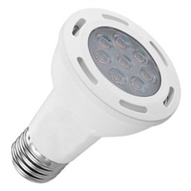 LÂMPADA LED PAR20 ALUMBRA 7W BIVOLT E27 LUZ AMARELA