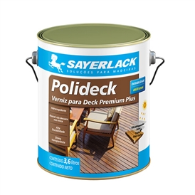 VERNIZ SAYERLACK POLIDECK SEMI BRILHO IPE 3,6L