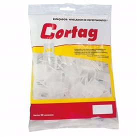 ESPAÇADOR CORTAG NIVELADOR 1.0MM C/50UN