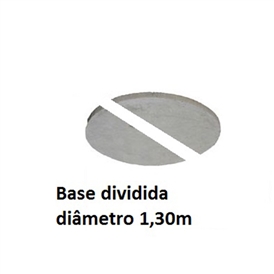 BASE P/CAIXA D'ÁGUA 1000L C/1,30M - DIVIDIDA