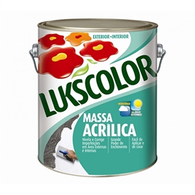 MASSA CORRIDA LUKSCOLOR ACRÍLICA 3,6L